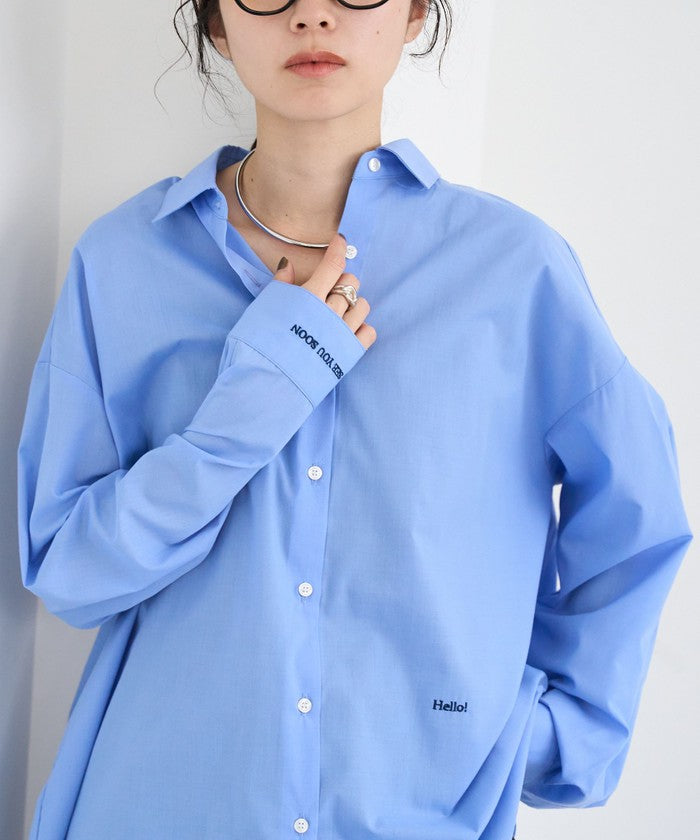 コーエン coen イージーケア2wayレギュラーシャツ （LT.BLUE） LT.BLUE