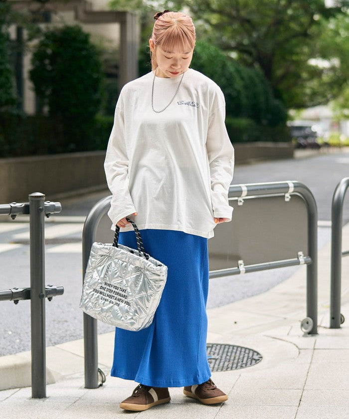 【TOM and JERRY （トムとジェリー）/ 別注】ユニプリントロンT OFF WHITE