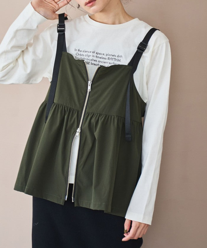 コーエン coen 【C.mt】ハッスイキャミセットアップ （OLIVE） OLIVE