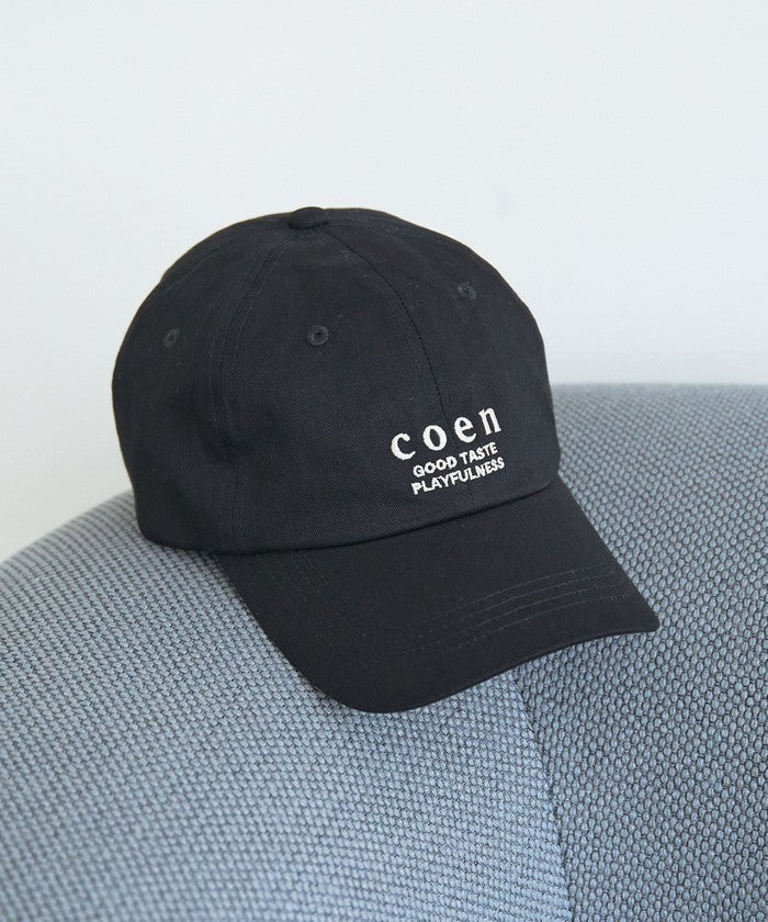 コーエン coen COEN（コーエン）ロゴ刺繍キャップ （BLACK） BLACK