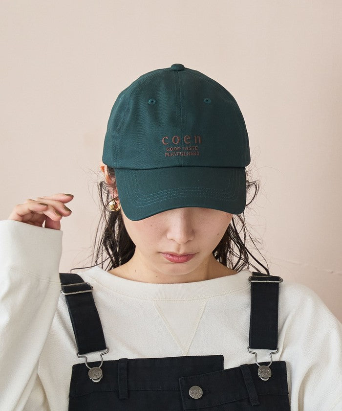 コーエン coen COEN（コーエン）ロゴ刺繍キャップ （BLACK） BLACK