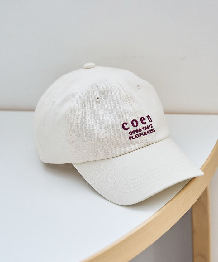 コーエン coen COEN（コーエン）ロゴ刺繍キャップ （BLACK） BLACK