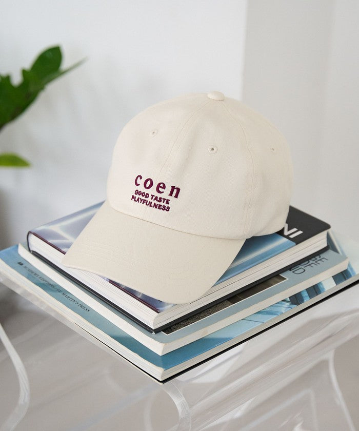 コーエン coen COEN（コーエン）ロゴ刺繍キャップ （OFF WHITE） OFF WHITE