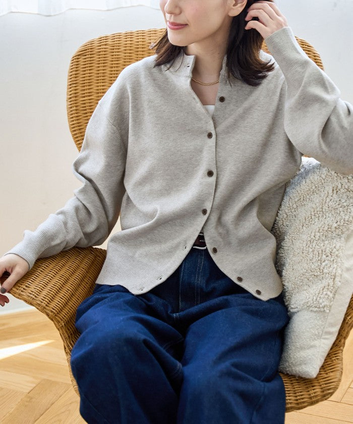 コーエン coen モチモチPBTモックネックCD （LT.GRAY） LT.GRAY