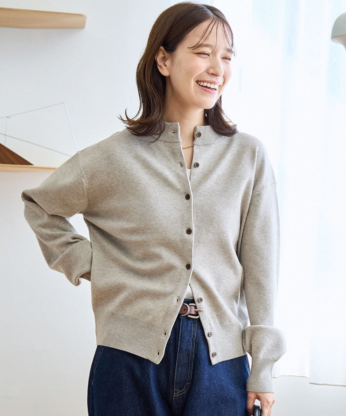 コーエン coen モチモチPBTモックネックCD （LT.GRAY） LT.GRAY