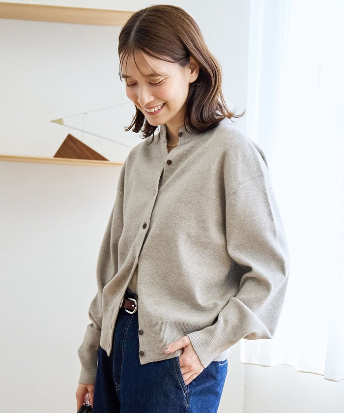 コーエン coen モチモチPBTモックネックCD （LT.GRAY） LT.GRAY