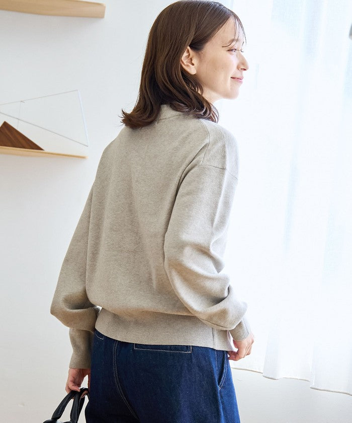 コーエン coen モチモチPBTモックネックCD （LT.GRAY） LT.GRAY