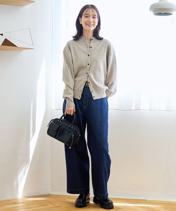 コーエン coen モチモチPBTモックネックCD （LT.GRAY） LT.GRAY