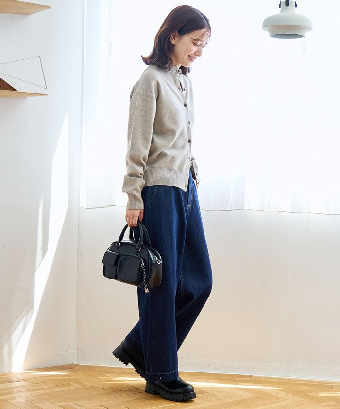 コーエン coen モチモチPBTモックネックCD （LT.GRAY） LT.GRAY