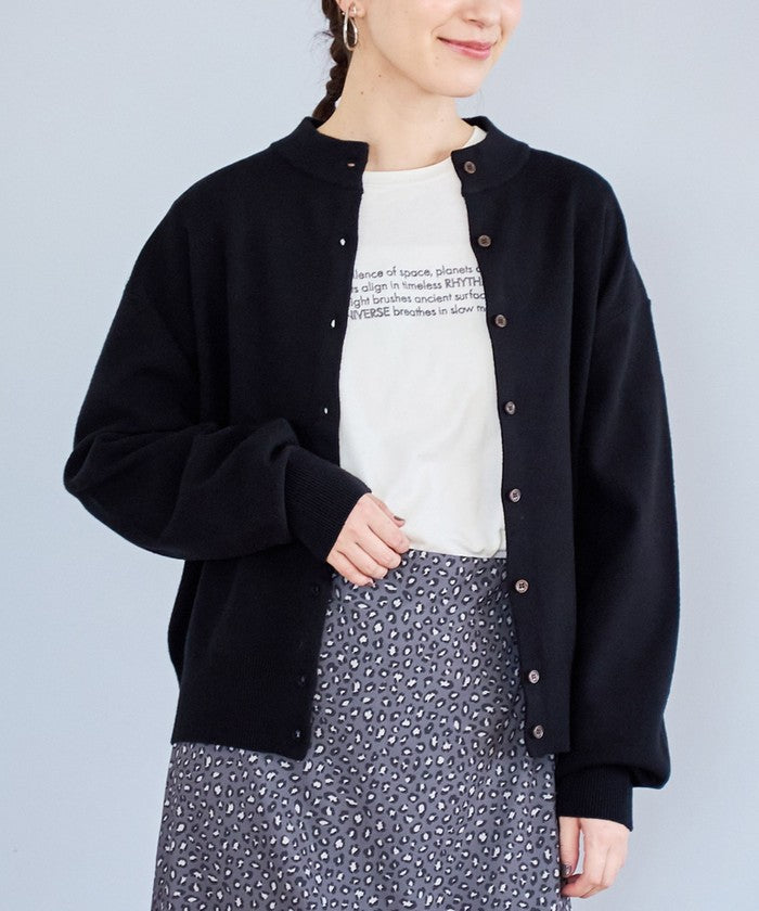 コーエン coen モチモチPBTモックネックCD （BLACK） BLACK