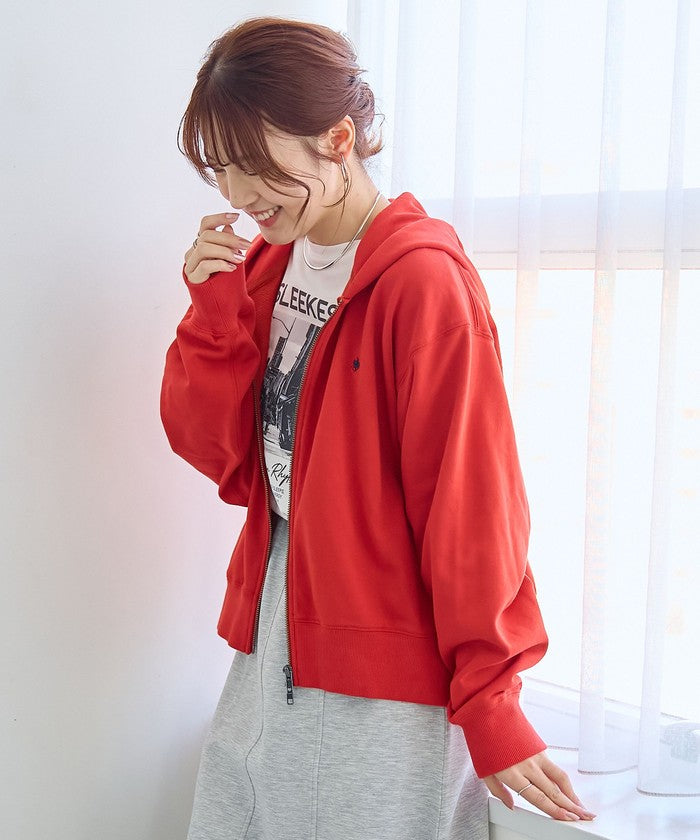 【POLO BCS（ポロ・ビーシーエス）別注】 裏毛ジップパーカー OFF WHITE