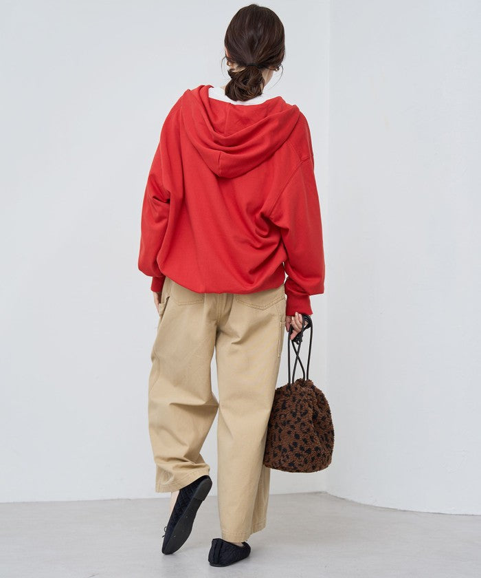 【POLO BCS（ポロ・ビーシーエス）別注】 裏毛ジップパーカー OFF WHITE