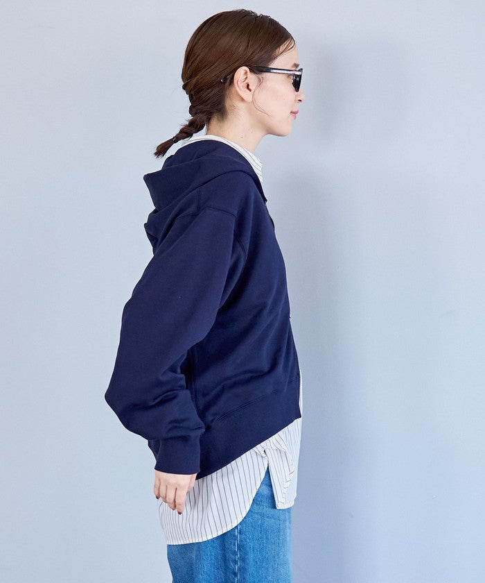 【POLO BCS（ポロ・ビーシーエス）別注】 裏毛ジップパーカー OFF WHITE