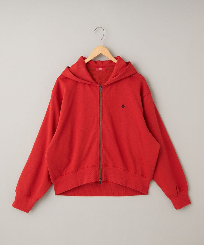 【POLO BCS（ポロ・ビーシーエス）別注】 裏毛ジップパーカー OFF WHITE