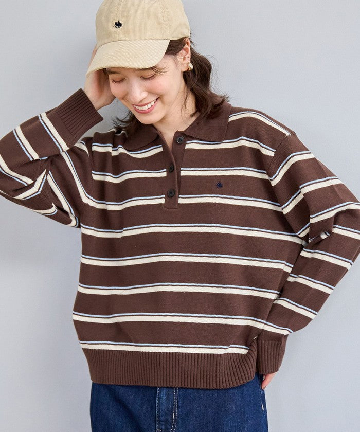 コーエン coen ■POLO BCS別注 エリツキニット （MD.BROWN） MD.BROWN