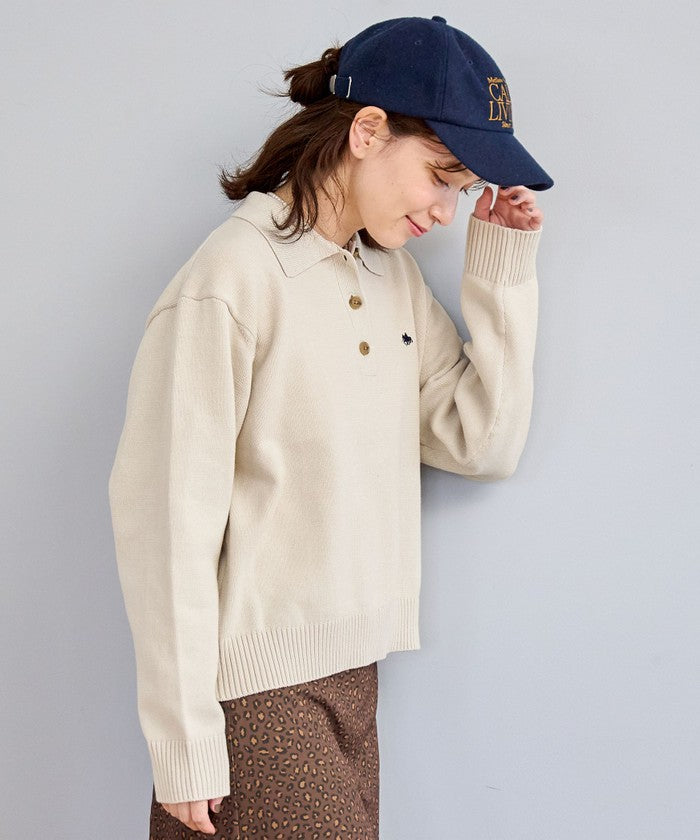 コーエン coen ■POLO BCS別注 エリツキニット （MD.BROWN） MD.BROWN