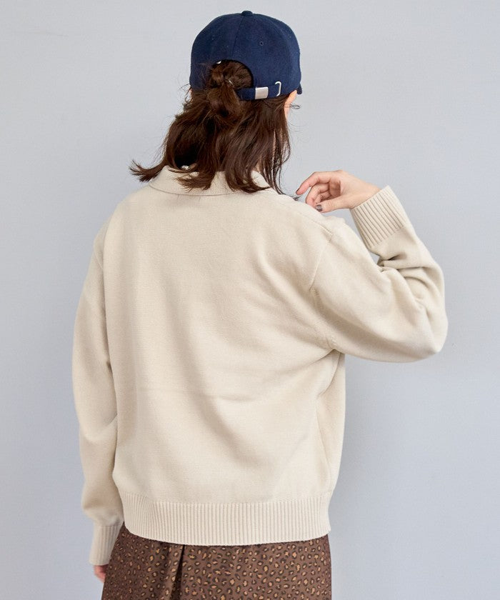 コーエン coen ■POLO BCS別注 エリツキニット （MD.BROWN） MD.BROWN