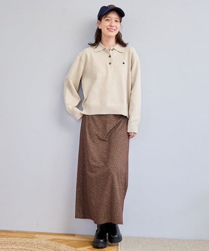 【POLO BCS（ポロ・ビーシーエス）別注】 襟付きポロニット（WEB限定カラーあり） MD.BROWN