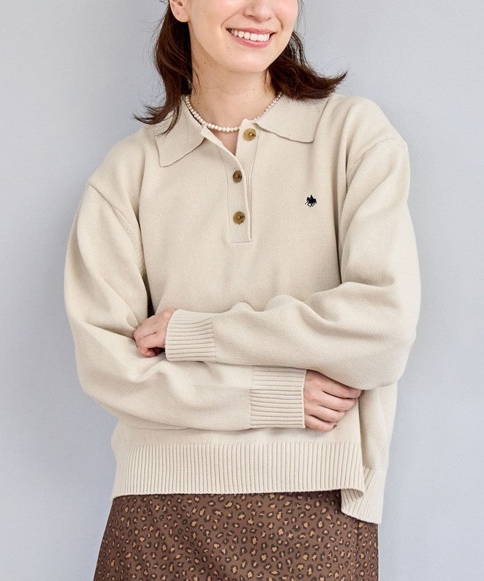 コーエン coen ■POLO BCS別注 エリツキニット （BEIGE） BEIGE