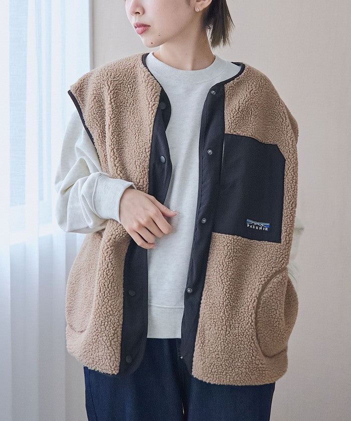 【PARKNIK（パークニック）】 3WAYマウンテンパーカー BLACK