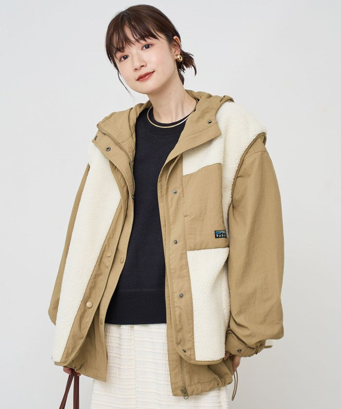 【PARKNIK（パークニック）】 3WAYマウンテンパーカー BLACK