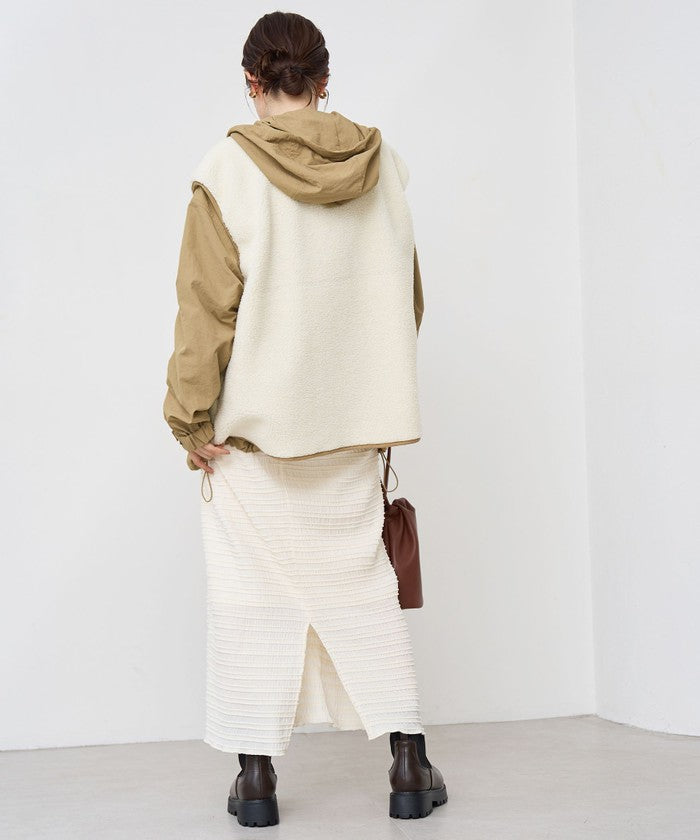 【PARKNIK（パークニック）】 3WAYマウンテンパーカー BLACK