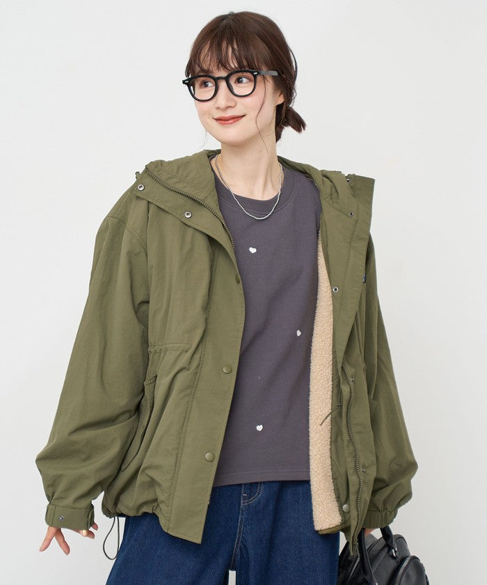 【PARKNIK（パークニック）】 3WAYマウンテンパーカー BLACK