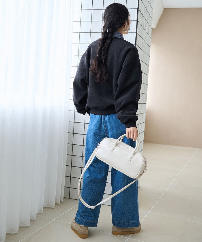 カットコール裏毛スナップカーディガン DK.GRAY