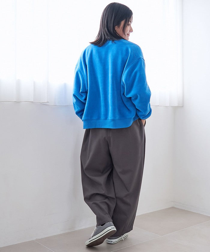 カットコール裏毛スナップカーディガン DK.GRAY