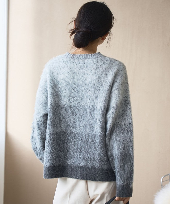 コーエン coen PENNEYS別注 グラデキモウニット （LT.BLUE） LT.BLUE