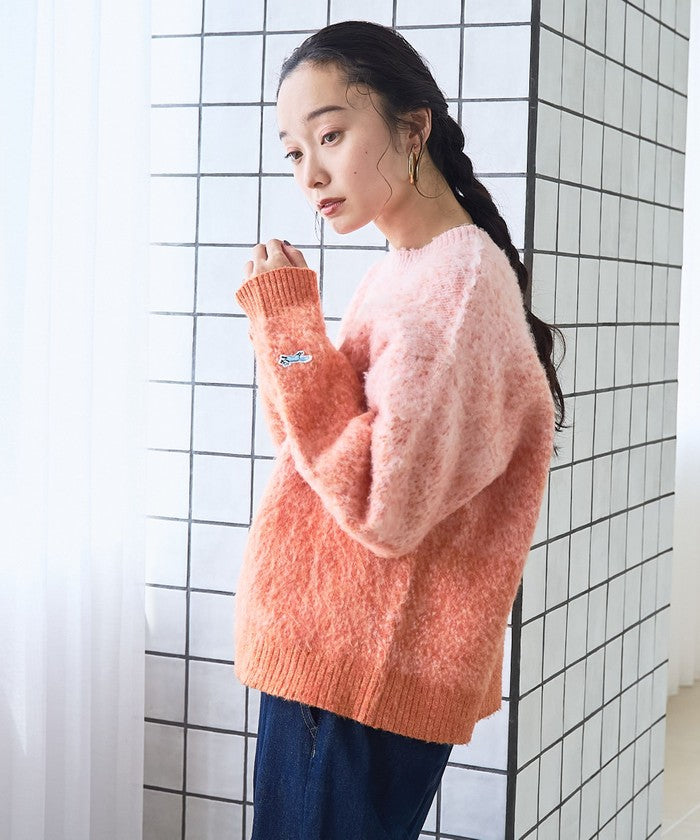 コーエン coen PENNEYS別注 グラデキモウニット （LT.BLUE） LT.BLUE