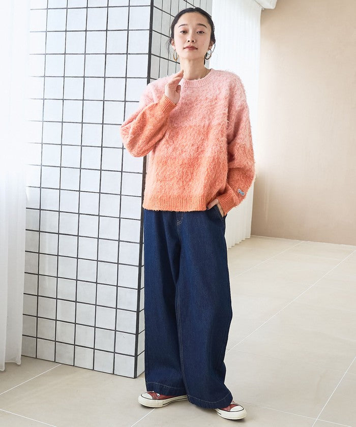 コーエン coen PENNEYS別注 グラデキモウニット （LT.BLUE） LT.BLUE