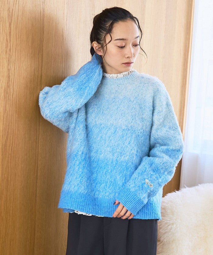 コーエン coen PENNEYS別注 グラデキモウニット （LT.BLUE） LT.BLUE