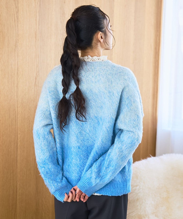 コーエン coen PENNEYS別注 グラデキモウニット （LT.BLUE） LT.BLUE