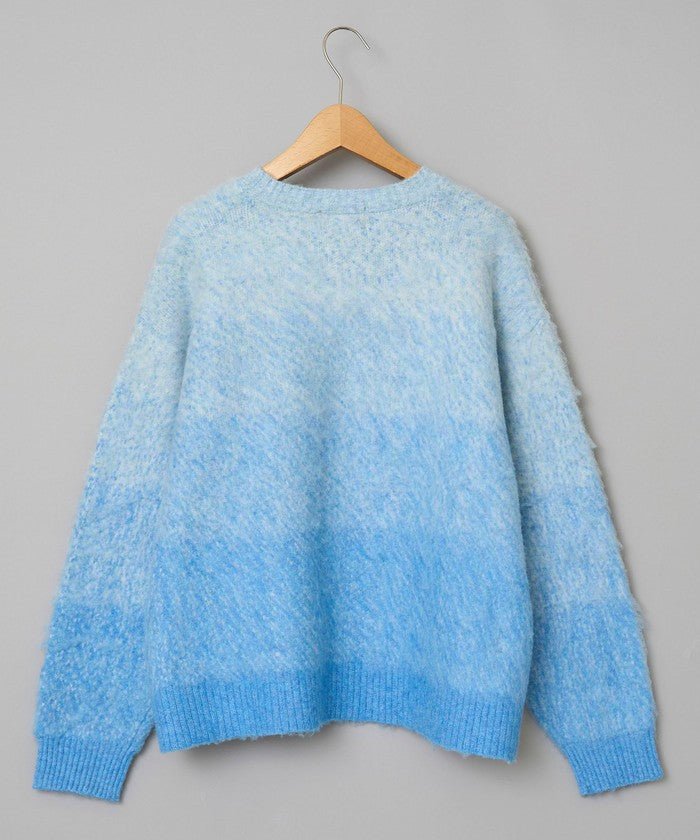 コーエン coen PENNEYS別注 グラデキモウニット （LT.BLUE） LT.BLUE