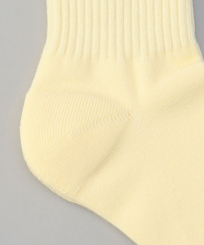 COENロゴ刺繍リブソックス RED