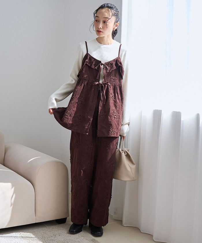 コーエン coen 3DシシュウコーデュロイイージーワイドPT （BLACK） BLACK