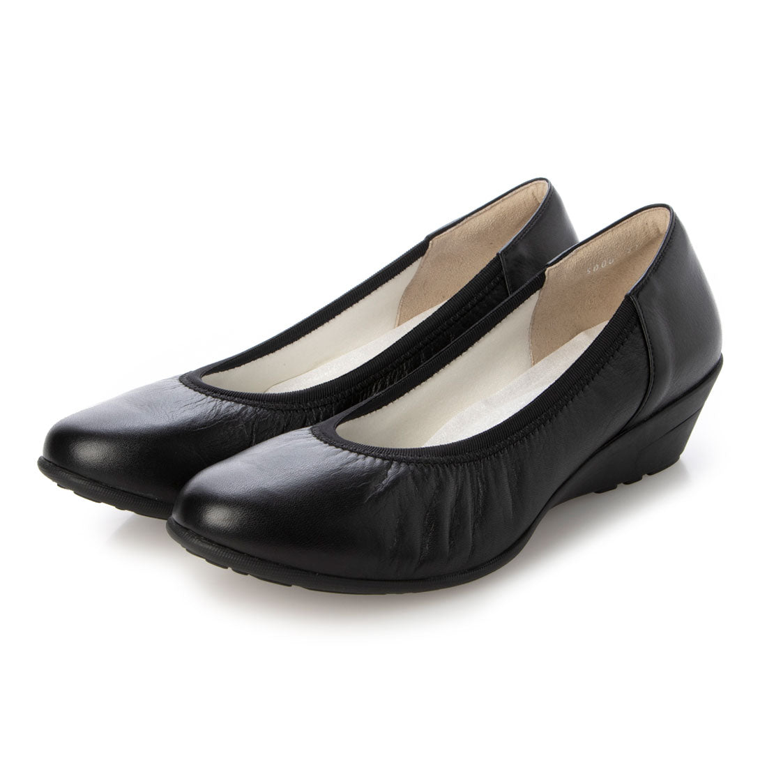 COMPOSITION Blow [Loose fit and wide] Comfort wedge pumps