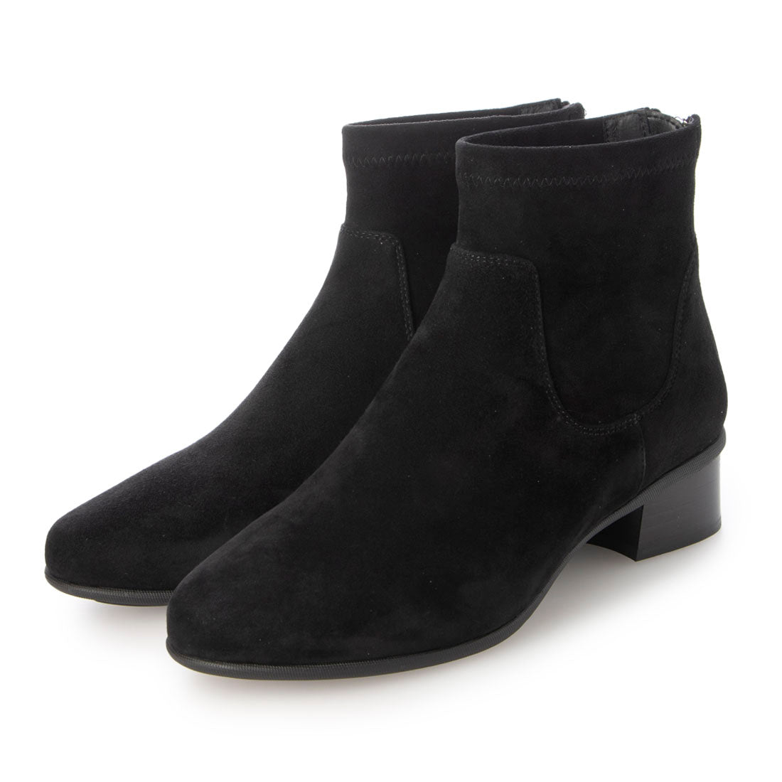 COMPOSITION Blow [Loose fit and wide] Comfort stretch short boots