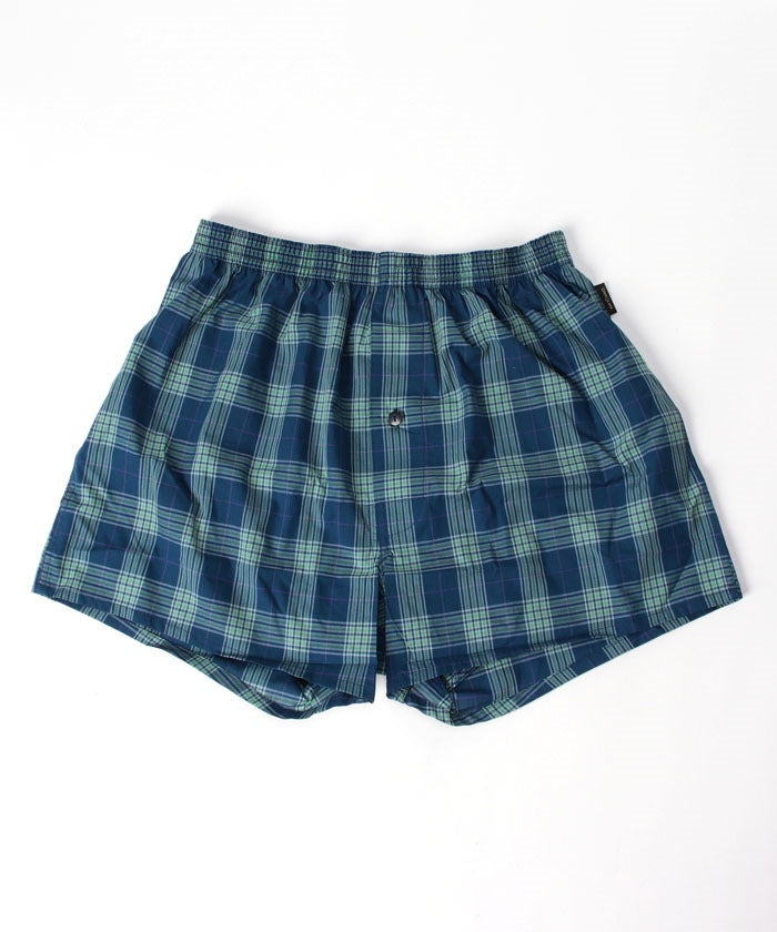 コムサメン COMME CA MEN コムサメン チェック柄 トランクス【返品不可商品】