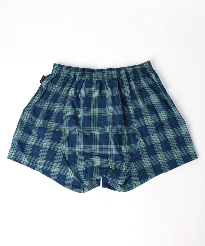コムサメン COMME CA MEN コムサメン チェック柄 トランクス【返品不可商品】