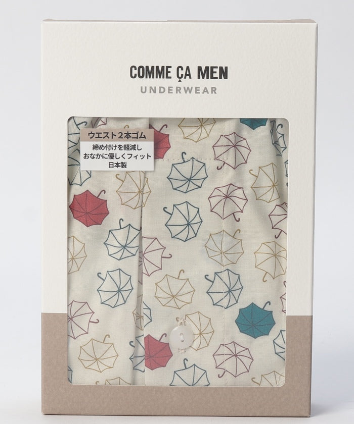 コムサメン COMME CA MEN コムサメン ポルトガル傘祭り トランクス【返品不可商品】 （サックス） サックス