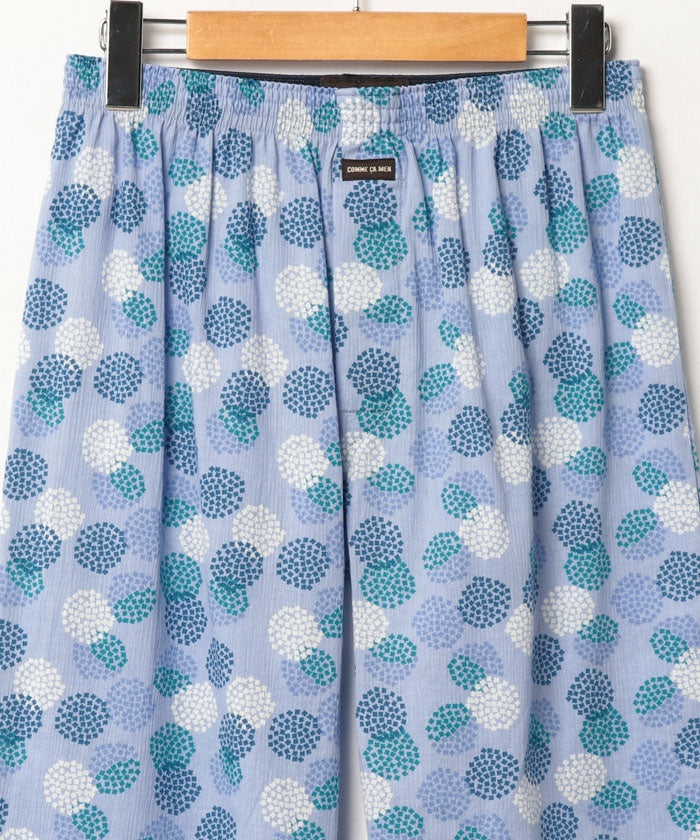 コムサメン COMME CA MEN コムサメン 紫陽花圖案 短褲
