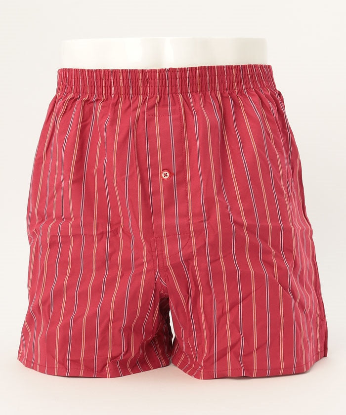 コムサメン COMME CA MEN コムサメン ストライプ柄 ストレッチ トランクス【返品不可商品】