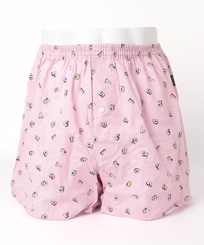 COMME CA MEN COMME CA MEN Number Pattern 2-Piece Elastic Trunks