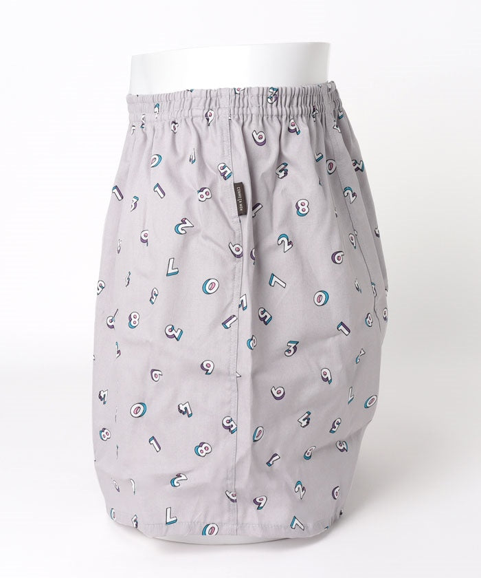 COMME CA MEN COMME CA MEN Number Pattern 2-Piece Elastic Trunks