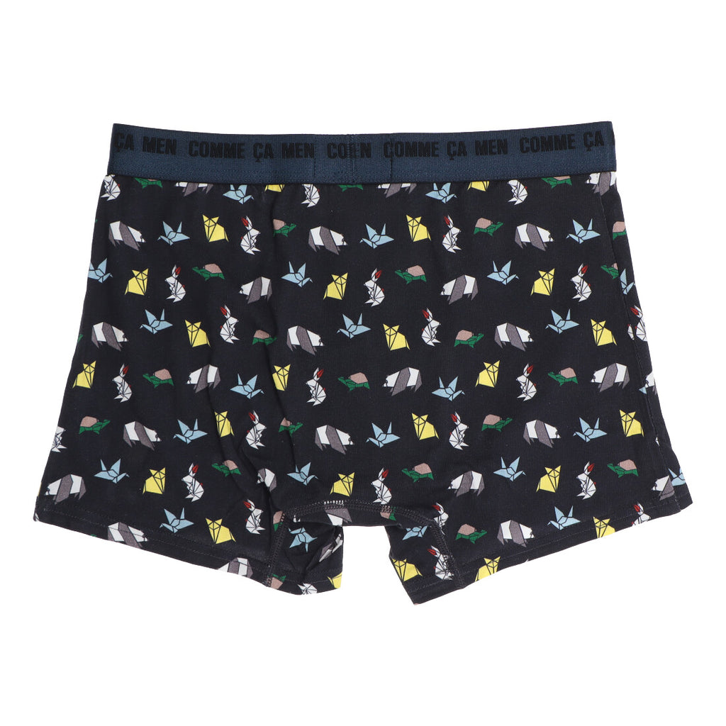 COMME CA MEN Origami Animal Pattern Boxer Shorts 【Non-returnable