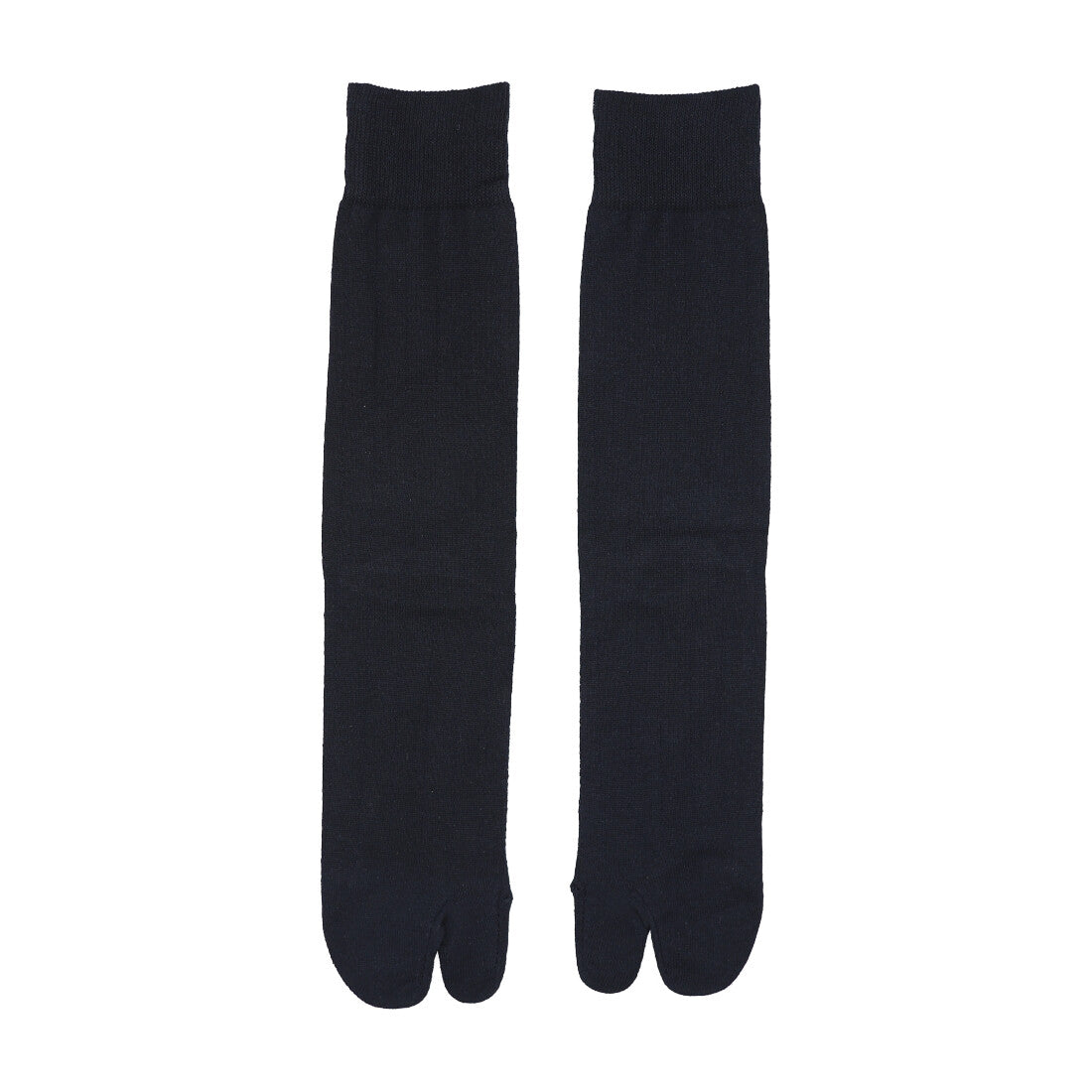 COMME CA MEN COMME CA MEN Tabi-type Ribbed Low Crew Socks