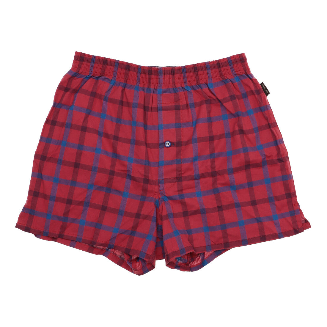 コムサメン COMME CA MEN コムサメン ガングラフチェック ストレッチトランクス 【返品不可商品】 （レッド） レッド