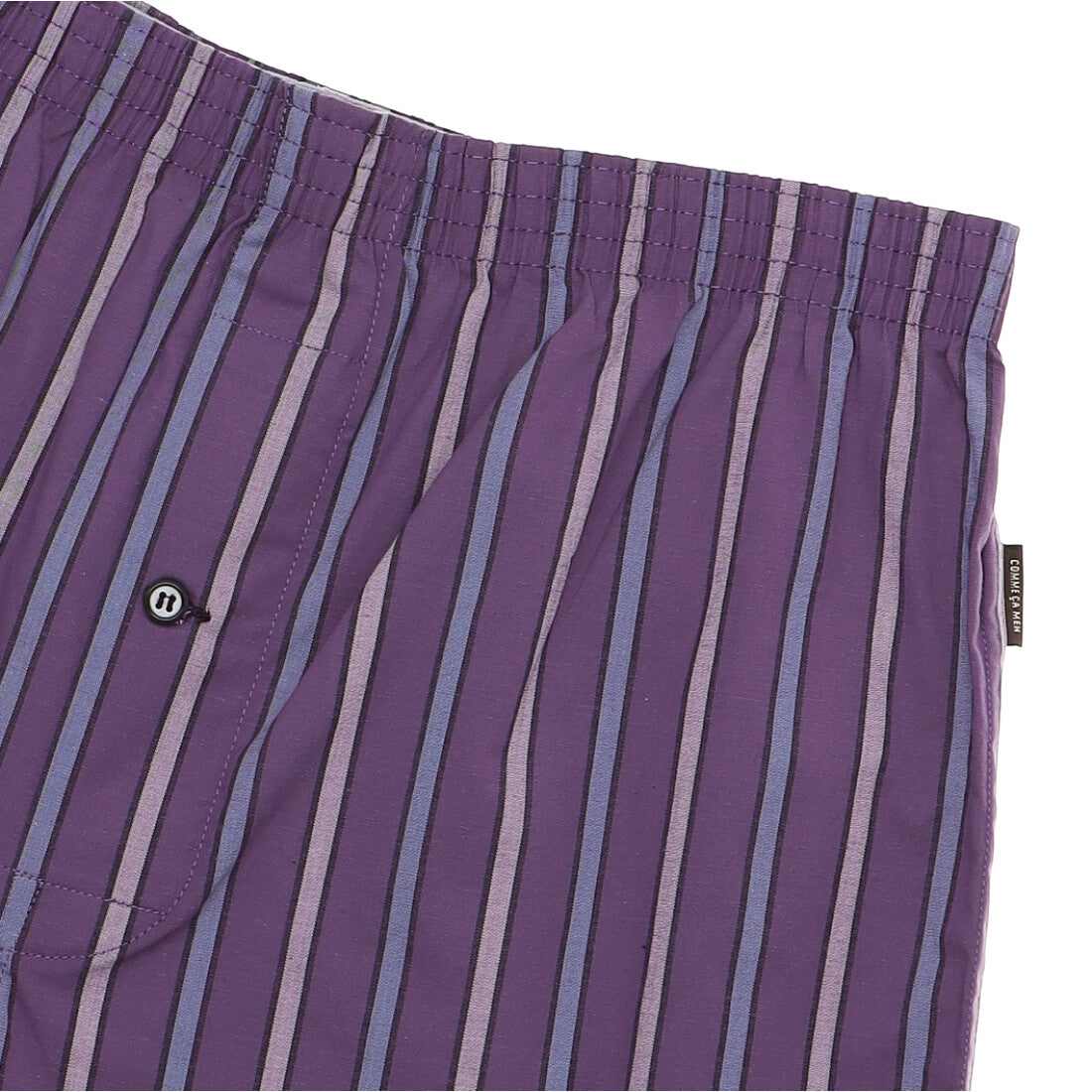 コムサメン COMME CA MEN コムサメン ストライプ ストレッチトランクス 【返品不可商品】 （Dパープル） Dパープル